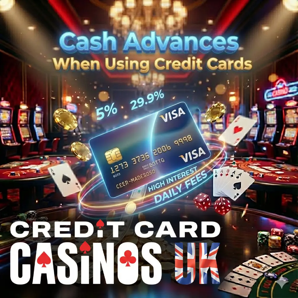 Casino fees for using credit cards
